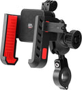 KEMIMOTO anti-vibration motorcycle phone mount with 360 degree rotation - fits dirt bikes e-bikes ATVs 22-32mm handlebars