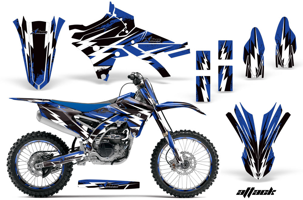 Yamaha YZ250F YZ450F YZ125 TTR110 dirt bike motocross full graphics kit decal sticker set 2020-2025 UV resistant