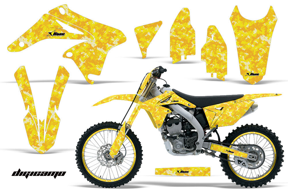 Suzuki RMZ250 RMZ450 RM85 motocross full graphics kit decal sticker set UV resistant pre-cut 2020-2025